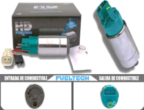 BOMBA DE COMBUSTIBLE AUDI 1.8 MD 1999/2005- VW GOLF ,VW JETTA 2000/2005 PRESION 3BAR 43.5/125 PSI CAUDAL 125 L/H