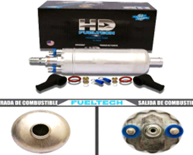 BOMBA DE COMBUSTIBLE MERCEDES BENZ W230/W220 MOTOR 2.5L /5.0L PRESION 4 BAR 58.01/155 PSI CAUDAL 110L/H