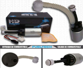 BOMBA DE COMBUSTIBLE GRAN CHEROKEE 2005/2009 MITSUBISHI RAIDER PRESION 3BAR 43.5/130 PSI CAUDAL 150 L/H