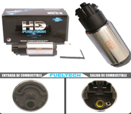 BOMBA DE COMBUSTIBLE TOYOTA LAND CRUISER 4.5 90/2007 TOYOTA CAMRY MD 1994/2000 TOYOTS TUNDRA 2000/2005 PRESION 3BAR 43,5/120 PSI CAUDAL 140 L/H