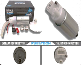 BOMBA DE COMBUSTIBLE AUDI 1.8 MD 1980/2007- VW GOLF ,VW JETTA 1980/2000 PRESION 3BAR 43.5/100 PSI CAUDAL 175 L/H