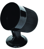 MED SOPORTE SOBREPONER 1P NEGRO PLASTICO