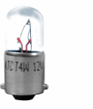 BOMBILLO 24V 53 4W T8.5 BA9S TABLERO TIPO BALA (PRECIO CAJAx10)