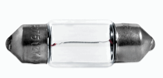 BOMBILLO 12V 11X36 10W TECHO (FESTON) (PRECIO CAJAx10)